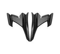 Alerones para Moto para ADV160 ADV 160 ADV-160 2022-2023 Carenado Delantero De Motocicleta Alerones Cubierta De Alerón Embellecedor Spoiler Motocicleta Carenado Aletas(Water Ripples)