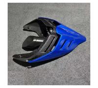 Alerones para Moto para Ducati para Panigale V4 V4S V4R V2 Streetfighter V4 V4s Cubierta Asiento Trasero Carenado Y Colín Accesorios Un Solo Poste Motocicleta Carenado Aletas(Carbon Fiber Blue)