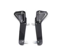 Alerones para Moto para Goldwing 1800 GL F6B 2001-2017 Espejo alerones Laterales Ajustables ala Protector de Aire Parabrisas Deflector de Viento Moto Carenados Laterales(Black)