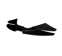 Alerones Para Moto Para MT-07 2025 Wind Wing Aerodynamics Carenado Winglets Alerón Delantero Motocicleta Alerón Inferior Borde Delantero Alerones de Motocicleta(Negro)