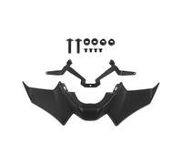 Alerones para Moto para Yamaha MT-07 MT 07 SP 2021 2022 2023 2024-UP Alerón Frontal Desnudo Downforce Alerones Winglet Deflector De ala(Black)