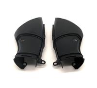 Alerones para Moto para YZF R1 YZFR1 para YZF-R1 2009-2014 Carenado Lateral Delantero Motocicleta Fibra Carbono Pintura Entrada Aire Refrigerador Motocicleta Carenado Aletas(Matte Black-B 09-14)