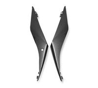 Alerones para Moto para YZF R25 R3 para YZF-R3 YZF-R25 2019-2023 Cubierta Asiento Trasero Pasajero Motocicleta Panel Lateral Carenado Central Motocicleta Carenado Aletas(D-Carbon Fiber Look)