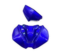 Alerones para MT-09 para FZ-09 para MT09 SP 2017-2020 Extensor Delantero Motocicleta Cubierta Nstrumentos Sombrero Visera Solar Protector Medidor Alerón Aerodinámico(Azul)