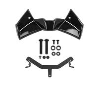 Alerones para MT-09 para MT 09 para MT09 2024 2025 Kit Alerón Delantero Motocicleta Alerones Frontales Desnudos Carga Aerodinámica Winglet ala Alerón Aerodinámico(Carbon Fiber Pattern)