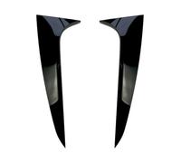 Alerones Traseros Coche 1 Par Alerón Techo Ventana Trasera Negro Brillante Cubierta Embellecedora Divisoria Aire Canard Lateral para BMW X4 G02 2019 2020 2021