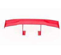 Alerones Traseros Coche Alerón Trasero Automóvil con Apariencia Carbono Alerón Pequeño Decoración Accesorios Automóviles(Rojo)