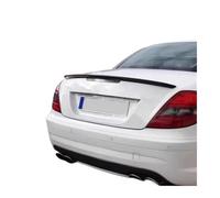 Alerones Traseros Coche para Mercedes para Benz para SLK 200 para SLK 35 Clase R171 2005-2010 Spoiler Labio Maletero(Negro)