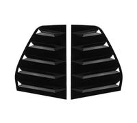 Alerones traseros coche Para VW Para GOLF 6 MK6 GTI GTD R 2009-2013 Rejilla Ventana Embellecedor Ventilación Lateral 2 Uds Embellecedor Cubierta Obturador Ventana Trasera Coche(Glossy Black-MK6)