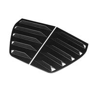 Alerones traseros coche Para VW Para GOLF 6 MK6 GTI GTD R 2009-2013 Rejilla Ventana Embellecedor Ventilación Lateral 2 Uds Embellecedor Cubierta Obturador Ventana Trasera Coche(aspecto carbono)