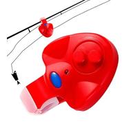 Alerta electrónica de peces, alarma de cebo portátil, accesorio de inteligente, módulo detector fuerte y ligero, luz LED brillante fiable con función de respuesta rápida para padre, marido, papá