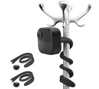 ALERTCAM Soporte Flexible de Giro para cámara Exterior Blink XT2, Mejor ángulo de visión para tu Sistema de cámara de Seguridad para el hogar Blink XT y XT2 (2 Unidades, Negro)