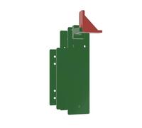 AlertLatch Placa de montaje para una sola manija - Protector de puerta para ventanas y puertas giratorias