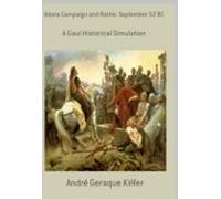 Alesia Campaign And Battle September 52 Bc (ebook)