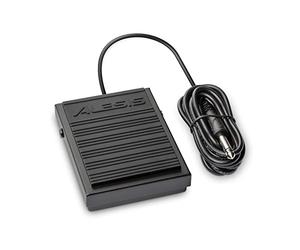 Alesis ASP-1 MKII - Pedal de Sostenido Universal y Conmutador de Pedal de Efecto Momentáneo con Cable de 1.5m y Base Antideslizante