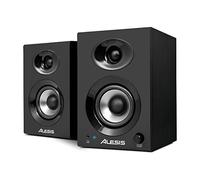 Alesis Elevate 3 MKII - Pareja de altavoces de escritorio y monitores de estudio amplificados, para producción musical, PC/Mac, multimedia, juegos, 60W