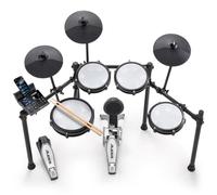 Alesis Nitro Max Batería Electrónica | Tarola Doble Zona de 10", Toms de 8", Platillos de 10", Parches de Malla Silenciosos, Bluetooth, 440+ Sonidos BFD, USB MIDI