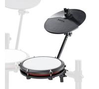 Alesis Nitro Max Paquete de Expansión para Batería Electrónica | Expansión para Nitro Max Kit con Pad de Tom de Malla de 8", Platillo con Choke de 10" y Cables de Conexión