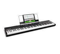 Alesis Recital Piano Digital de 88 Teclas Semicontrapesadas | Altavoces de 20W, 5 Voces, Modos Split/Layer, Respuesta al Tacto Ajustable, Lecciones de Piano, para Principiantes