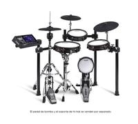Alesis Strata Club Batería Electrónica con Módulo Core Drum, Pantalla Táctil de 7", 360°, Triple Zona, Bluetooth Audio+MIDI I/O