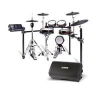 Alesis Strata Core y Strike Amp 12 MK2 - Kit de Batería Electrónica con Platillos de Triple Zona, Hi-Hat Magnético Activo, Altavoz Amplificador de 2500W con Woofer 12" y Bluetooth