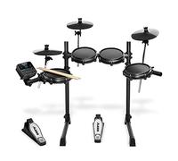 Alesis Turbo Mesh Kit - Batería electrónica (7 piezas, incluye cabezales de malla, baquetas, más de 100 sonidos y 30 canciones de acompañamiento)