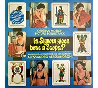 Alessandro Alessandroni - La Signora Gioca Bene A Scopa - Limited 140-Gram Transparent Blue Colored Vinyl [Vinyl LP] [VINYL] [Vinilo]