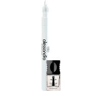 Alessandro Effektlack Francés Liner Set blanco, Paquete 1er (1 x 8.2 ml) | Manicura francesa clásica en casa - Liner + Top Coat, sin lámpara UV - 1 unidad (3,2 ml + 5 ml)