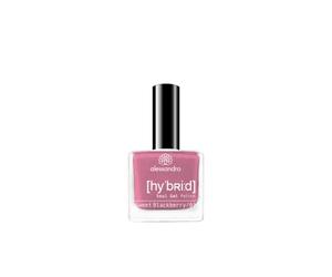 alessandro Hybrid - Esmalte de uñas Sweet Blackberry - Ligeramente brillante - En solo 3 pasos - Uñas perfectas sin LED - Hasta 10 días de duración! 8 ml