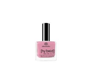 alessandro HYBRID Laca My First Love - Mezcla de rosa viejo y violeta claro - En solo 3 pasos - uñas perfectas sin LED - hasta 10 días de duración! 8 ml