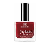 Alessandro Hybrid Soul Gel Polish 123 Red Illusion 8 ml