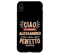 Alessandro Idea Regalo Personalizzata Nome Divertente Carcasa para iPhone XS MAX
