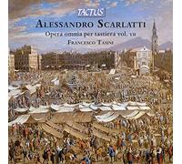 Alessandro Scarlatti – Integral de la obra para teclado, Vol. 7 – Tasini – Tactus
