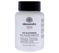 Alessandro Spa Dip In Express - Quitaesmalte de uñas, inodoro y sin acetona, 50 ml, paquete de 1 unidad