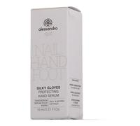 Alessandro Spa Silky Gloves - Serum protector de manos para sellado con extracto de seda, 15 ml
