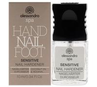 alessandro Spa Sensitive Nail Hardener - Endurecedor de uñas sin formaldehído, fortalece las uñas frágiles y finas, 10 ml