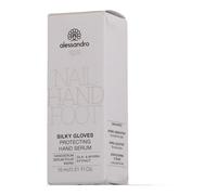 Alessandro Spa Silky Gloves - Serum protector de manos para sellado con extracto de seda, 15 ml