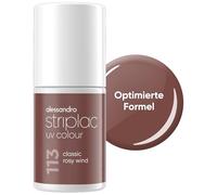 alessandro Striplac - Esmalte de uñas UV Classic Rosy Wind - Opaco y resistente a los arañazos hasta 15 días - Fácil aplicación - Tecnología de extracción suave - Vegano - Taupe, 6,5 ml
