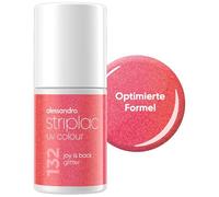 alessandro Striplac - Esmalte de uñas UV Joy Is Back Glitter - Opaco y resistente a los arañazos hasta 15 días - Fácil aplicación - Tecnología de extracción suave - Vegano - Rosa, 6,5 ml