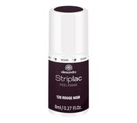 alessandro Striplac - Esmalte de uñas UV Rouge Noir, suave y duradero, fácil de quitar gracias a la tecnología Peel-Off, vegano y libre de crueldad animal, 8 ml