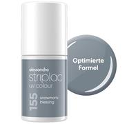 alessandro Striplac - Esmalte de uñas UV Snowman's Blessing - Opaco y resistente a los arañazos hasta 15 días - Fácil aplicación - Tecnología de extracción suave - Vegano - Azul, 6,5 ml
