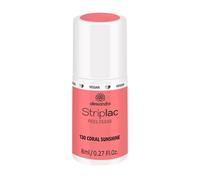 Alessandro Striplac Peel o remojo de uas -130 Sunshina de coral para mujeres- 0.27 oz
