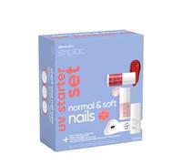 Alessandro Striplac UV Starter Set Normal & Soft Nails - 2 Colours Set de esmaltes 1 piezas