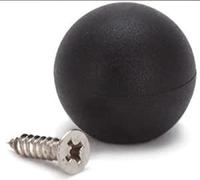 Alessi - 24006 - A9095/3 B - Pomo Negro + Tornillo