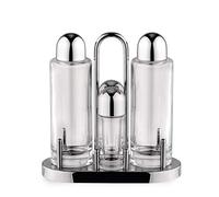 Alessi 5070 dispensador de aceite/vinagre Lata Vidrio, Acero inoxidable Acero inoxidable, Transparente - Dispensador de aceite/vinagre (175 mm, 80 mm, 2 pieza(s))