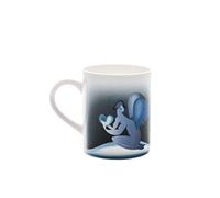 Alessi aaa06 1 Blue Christmas Mug, Bone China decorado, Azul/Blanco