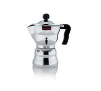 Alessi AAM33/6 Cafetera Moka 6 Tazas de Aluminio Fundido