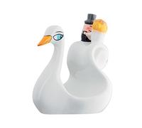 ALESSI - Adorno de Boda (Porcelana, 8 x 7 x 11 cm), Color Blanco