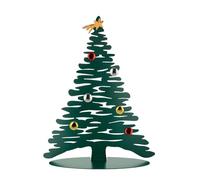 Alessi - Adorno de Navidad en Acero Colorado con Resina epoxi, Verde con imanes en Porcelana