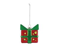 Alessi Adorno de Navidad en Vidrio soplado. Decorado a Mano, Multicolor, Talla Unica